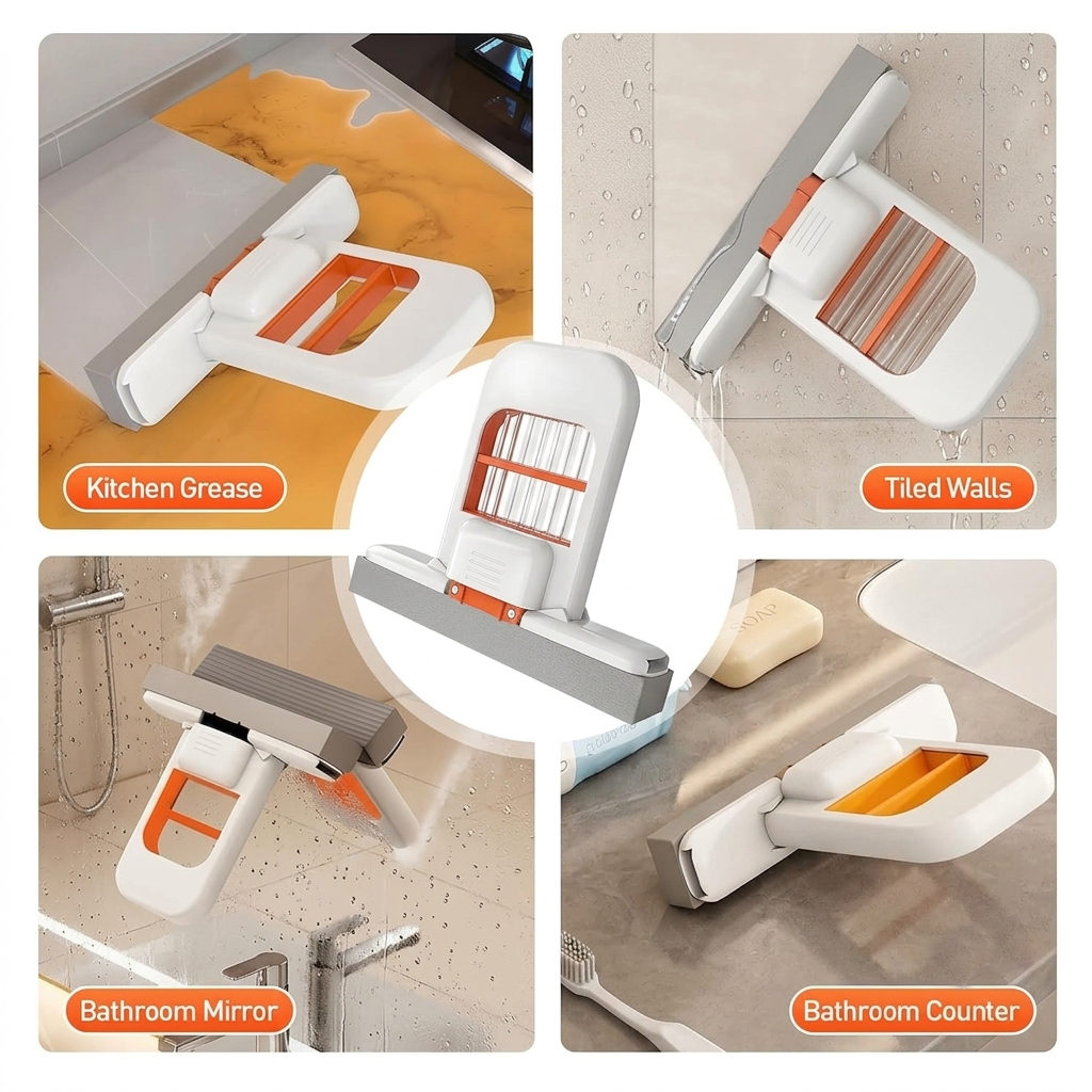 Multi-Functional Mini Foldable Mop