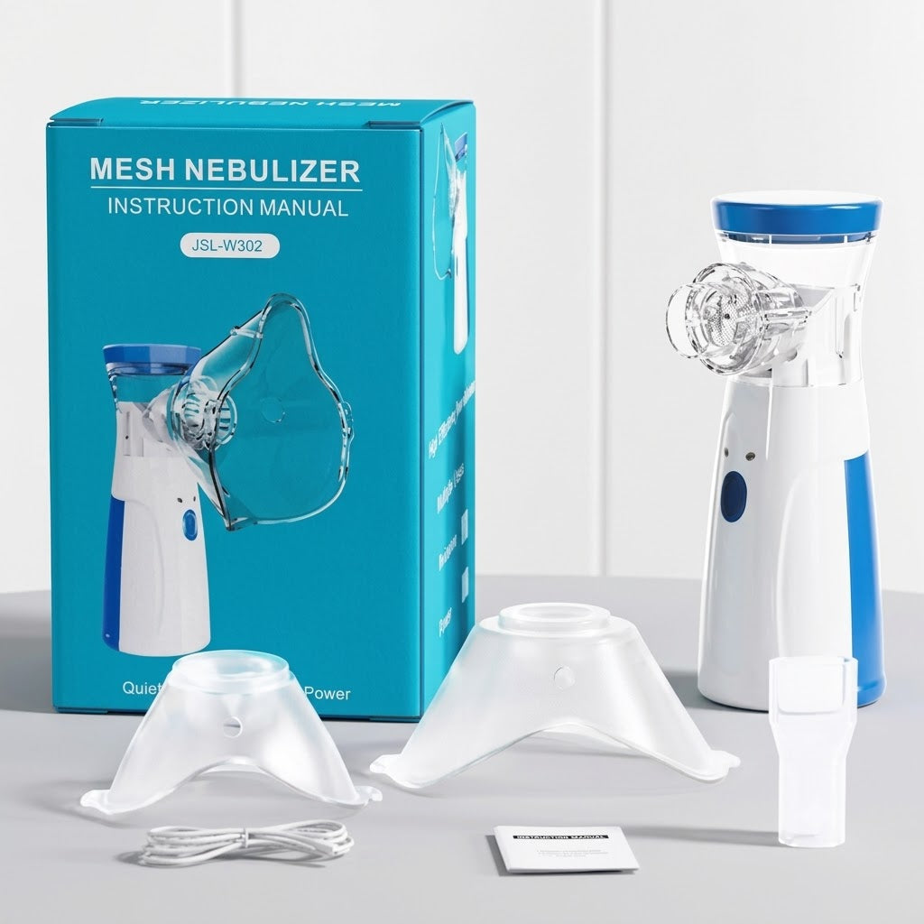 Mesh Nebulizer for Adults & Kids | Compact Respiratory Care Device